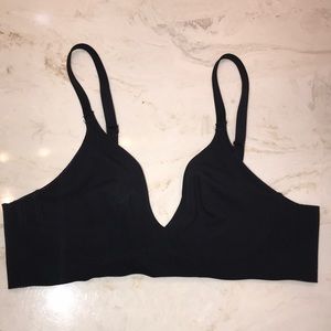 SPANX Bra 34A Black Soft Cup U-Back
